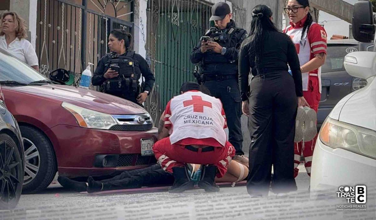 Hombre resulta herido tras asalto armado luego de retirar 50 mil pesos de un banco en Plaza Sendero