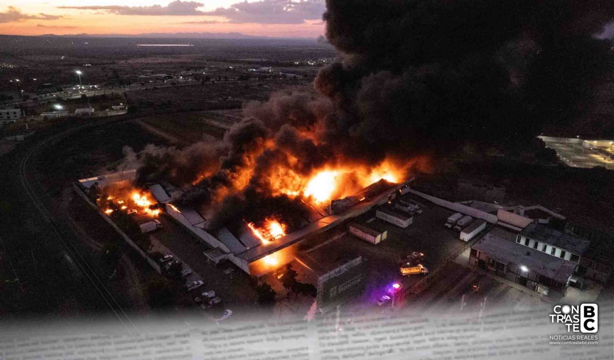 Incendio en bodegas del Bienestar tras protesta de productores de frijol en Zacatecas