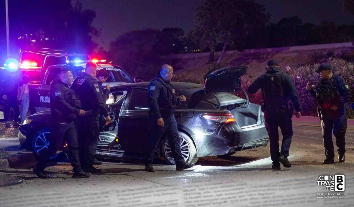 Menor de 15 años desata persecución de Zona Centro a Zona Río en Tijuana