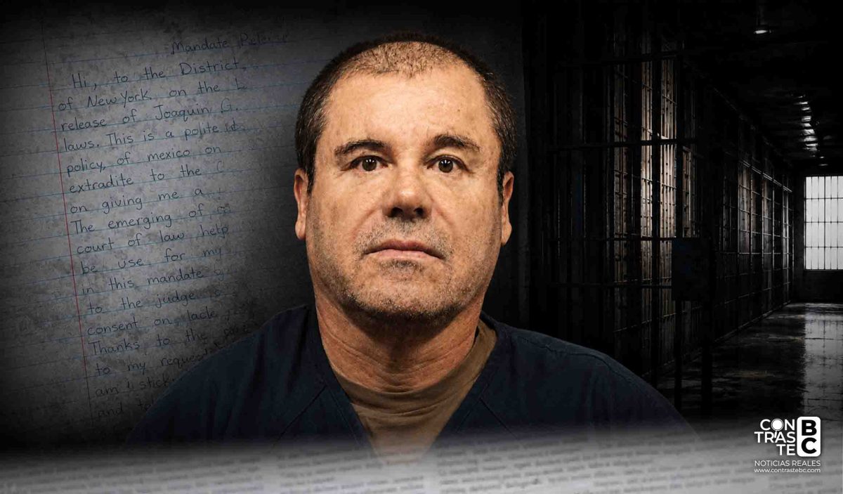 “El Chapo” pide volver a México en nueva carta enviada a corte de EE. UU.