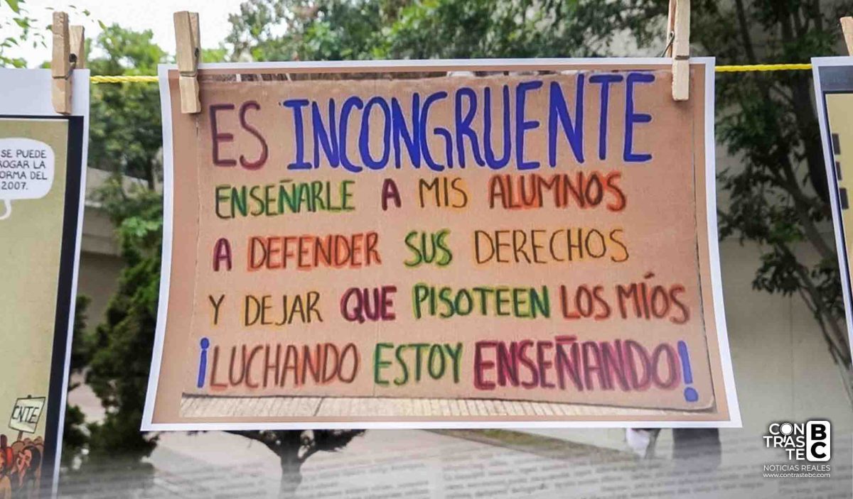 CNTE BC advierte posible paro nacional indefinido en junio