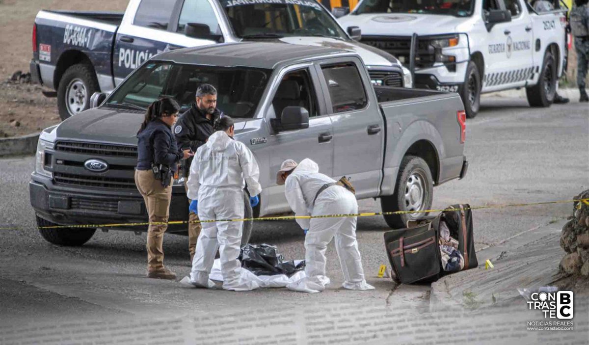 Localizan cuerpo dentro de una maleta en la colonia Alemán