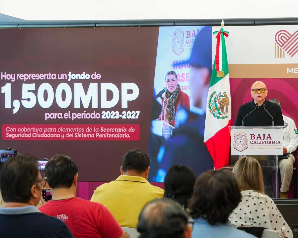 Policías de Baja California perciben 24 mil 497 pesos mensuales, los mejor pagados del país