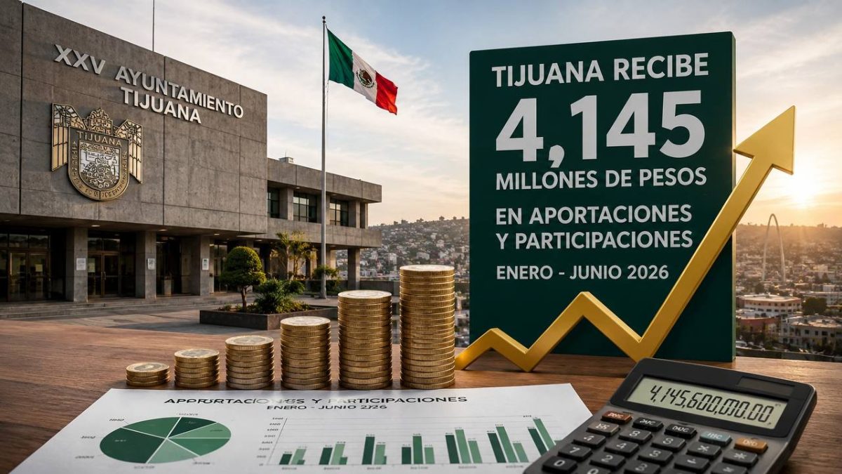 Tijuana recibe 4,145 millones de pesos en Aportaciones y Participaciones durante el primer semestre