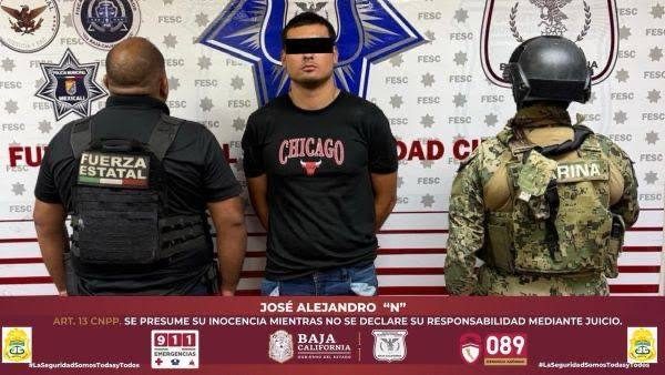 Capturan por tercera vez en seis meses a presunto narcotraficante en Mexicali