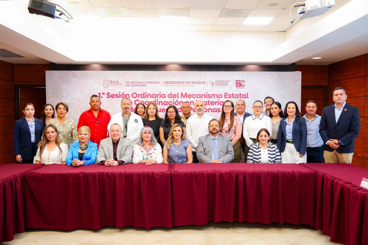 Baja California crea unidad de análisis para casos de desaparición de personas