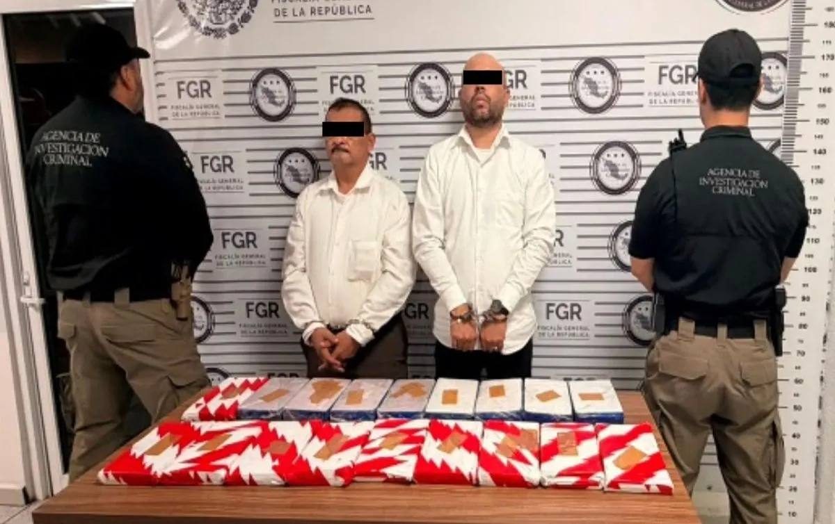 Federales decomisan 18 kilogramos de fentanilo y heroína en autobús en Sonora