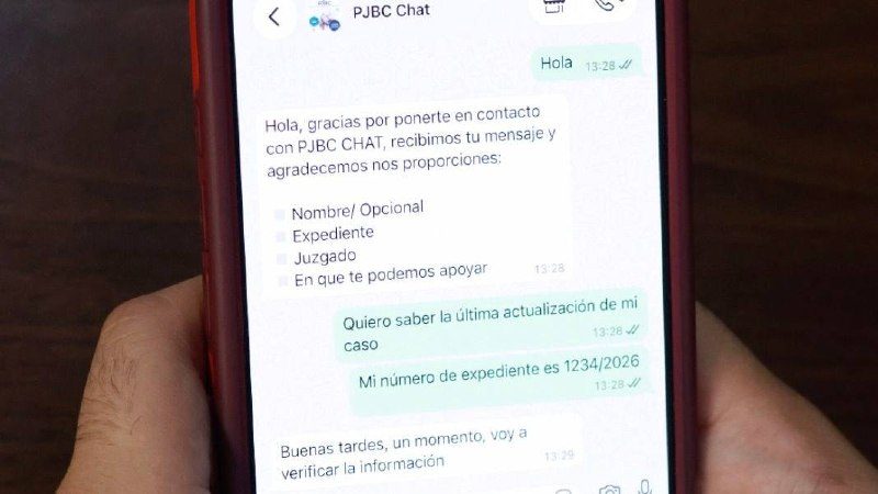 Poder Judicial de Baja California expande servicio de atención por WhatsApp a nivel estatal