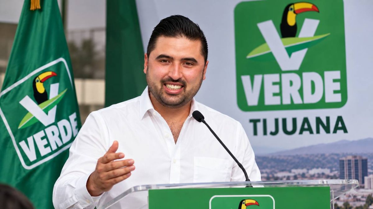 Rodrigo Otañez busca la candidatura del Verde para la alcaldía de Tijuana