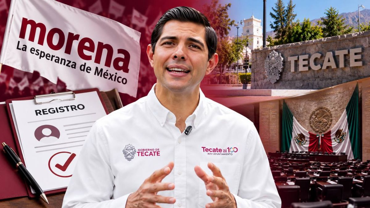 Román Cota anuncia registro en Morena para diputado federal sin dejar la alcaldía de Tecate